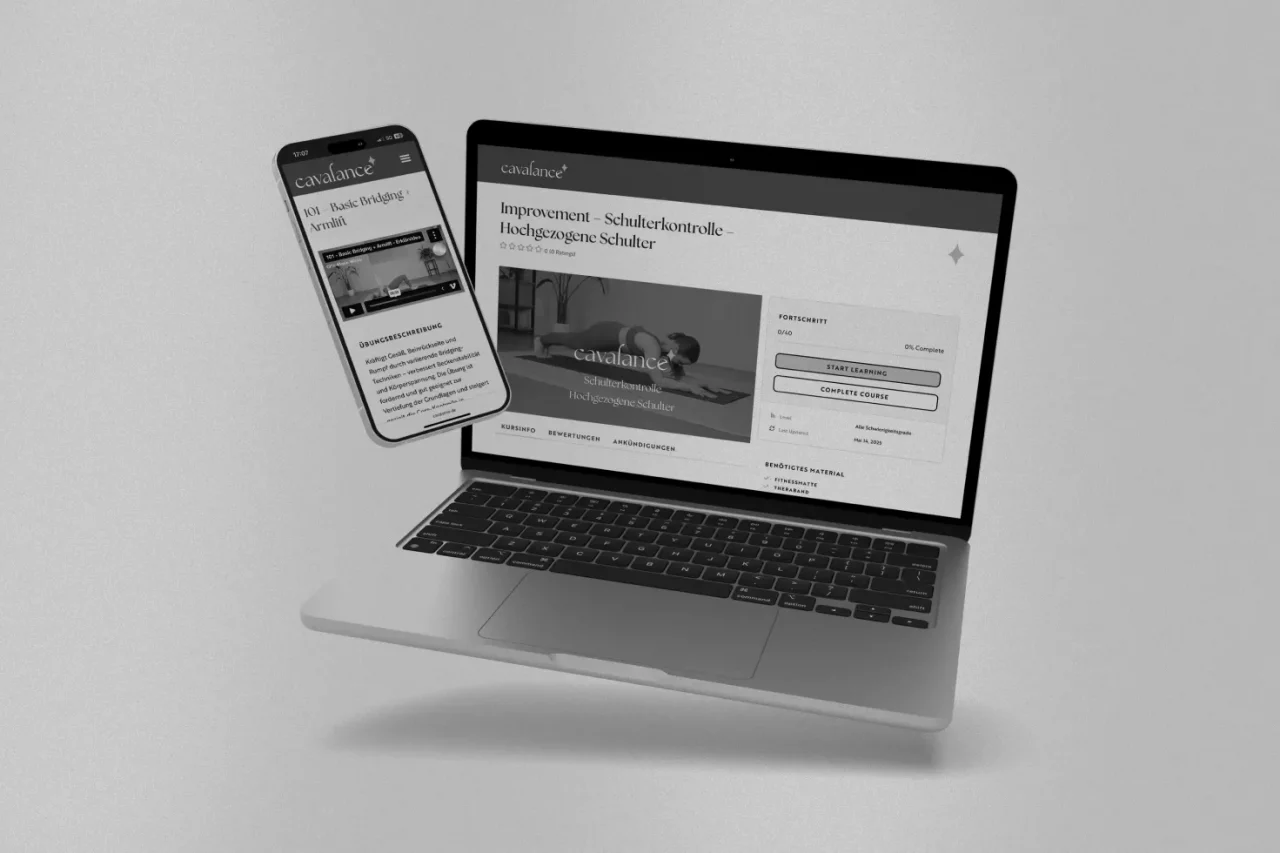 Webdesign für Cavalance – elegante Online-Präsenz für die Pferdewelt