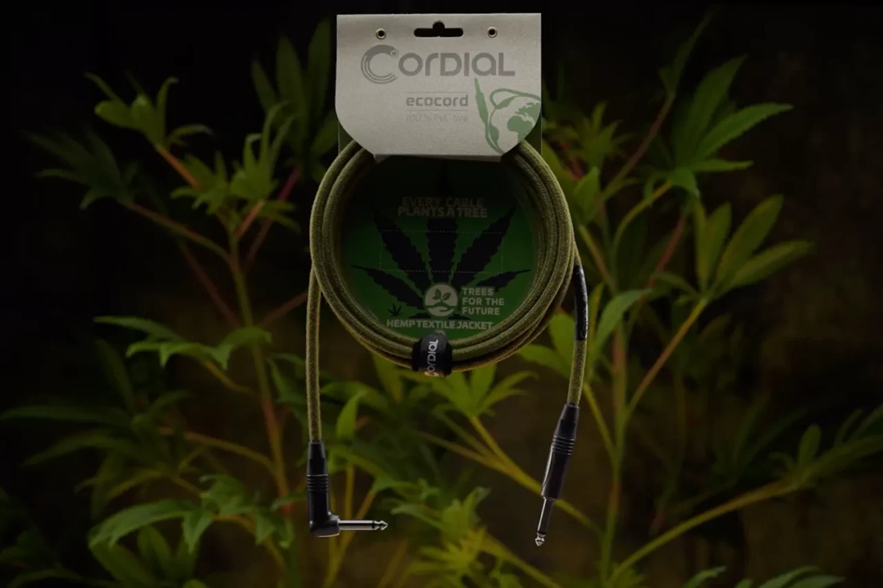 Produktfotografie vom Ecohemp Ecocord Kabel für Cordial Cables